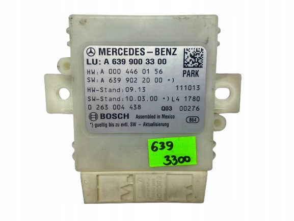 фото №1, Mercedes блок управления парктроник pdc a6399003300