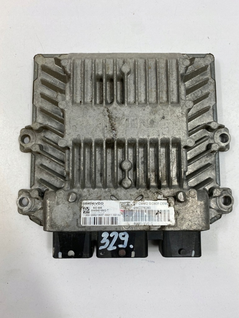 фото №1, Peugeot 107 1.4 бортовой компьютер 89661-yv010