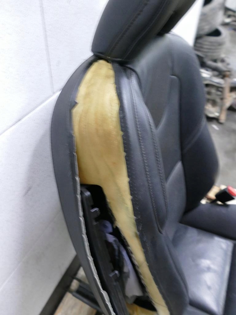 фото №11, Volvo v40 ii сидіння шкіряний чорний правий перед