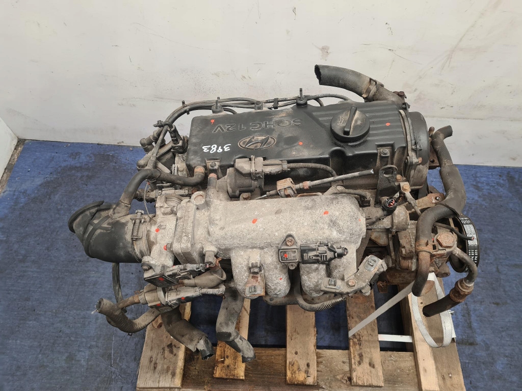 фото №7, Hyundai getz i 1.3 82km двигатель бензиновый g4ea