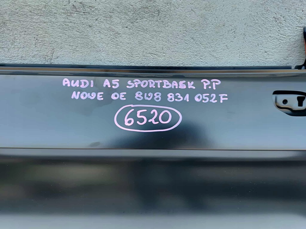 фото №11, Audi a5 8w8 f5 16- sportback дверь правое перед передние nowe оригинальный номер 6520