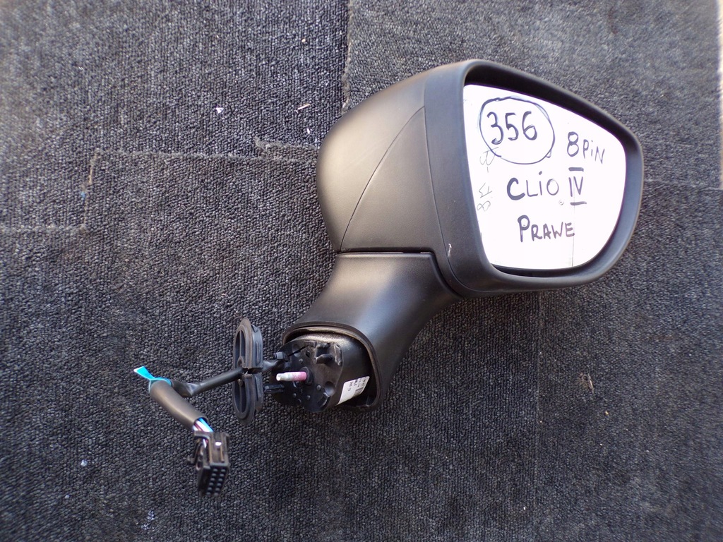 фото №1, Зеркало правое renault clio iv 9 pin europa