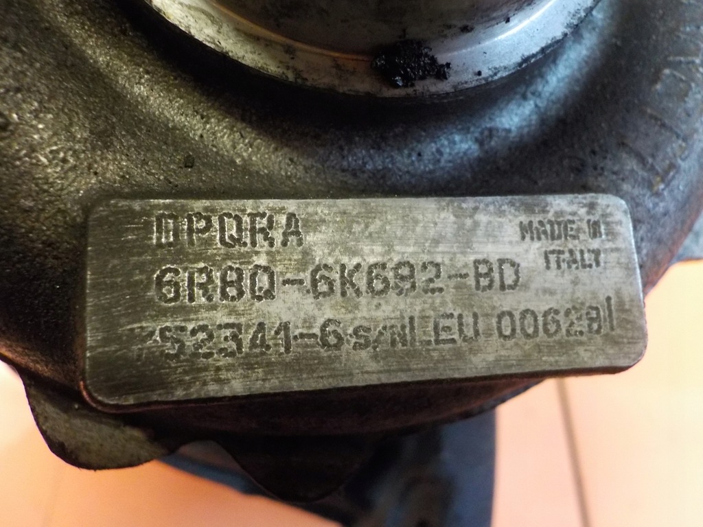 фото №5, Jaguar xf 2.7 d v6 09r турбина 6r8q-6k682-bd