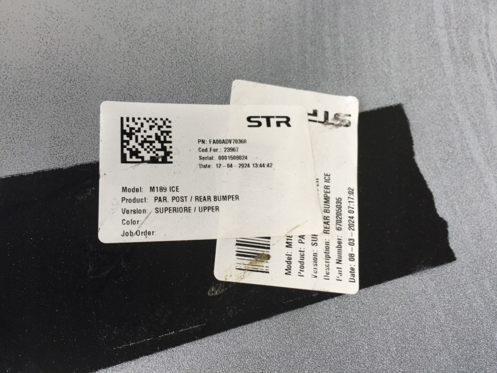 Maserati granturismo 24 25 бампер задня новий оригінал m189 670205035 nr 5 Київ