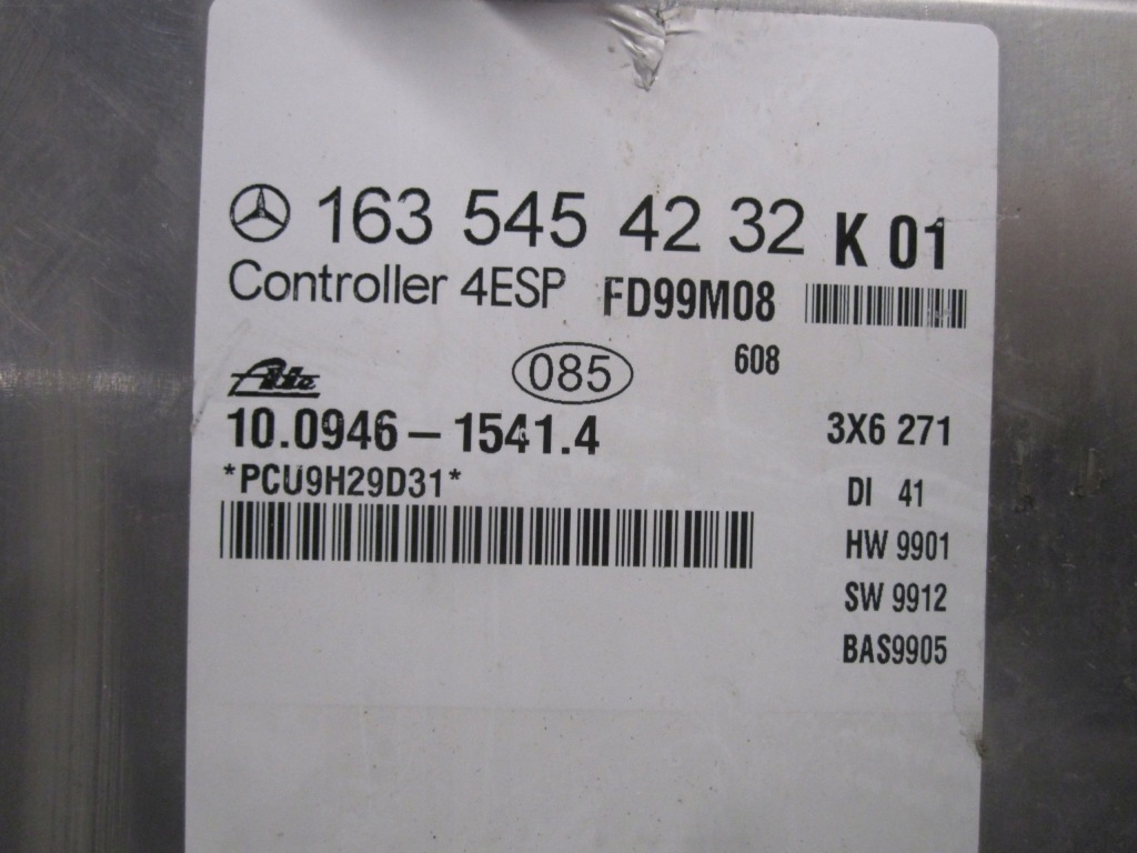 Купити Mercedes ml 3.2 b 00r модуль esp 1635454232 10.0946-1541.4