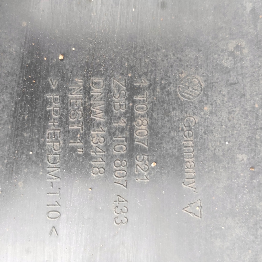 фото №11, Бампер задняя vw touran 1t0807521