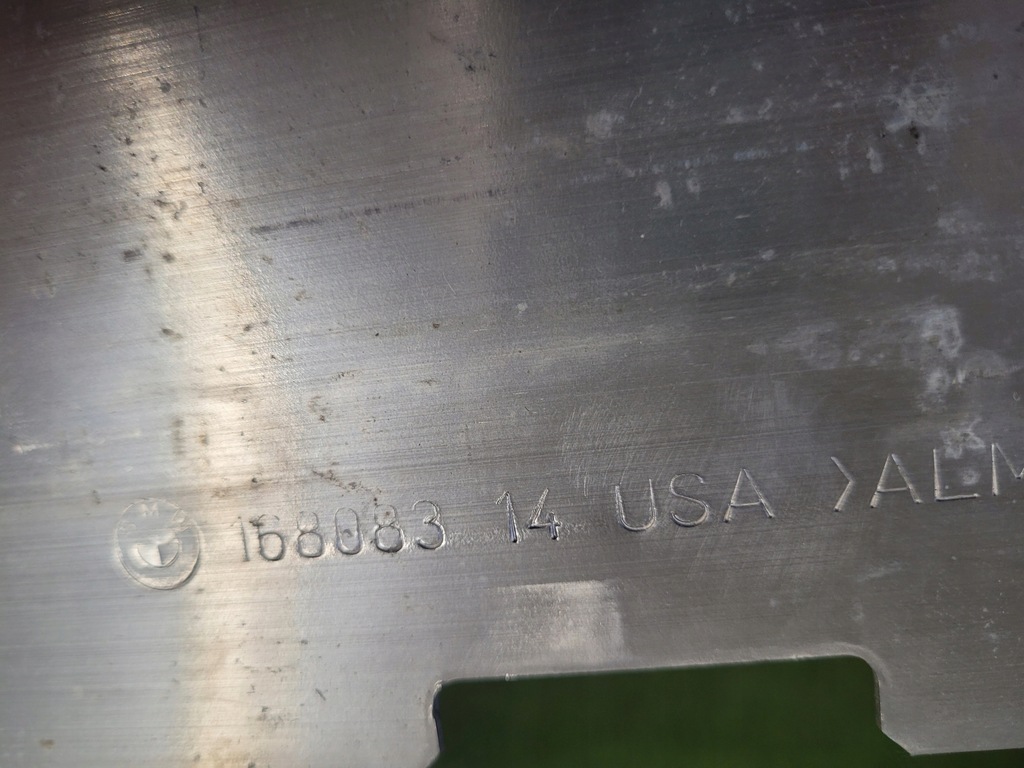 фото №6, Bmw g01 x3 g02 x4 балка бампера нижня підсилювач перед передні балка