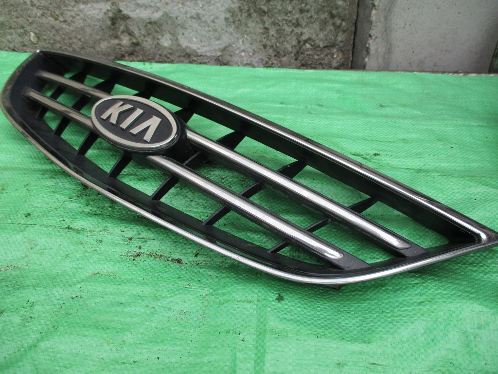 фото №3, Kia carens ii решітка радіатора решітка радіатора радіатора ok2ef50710