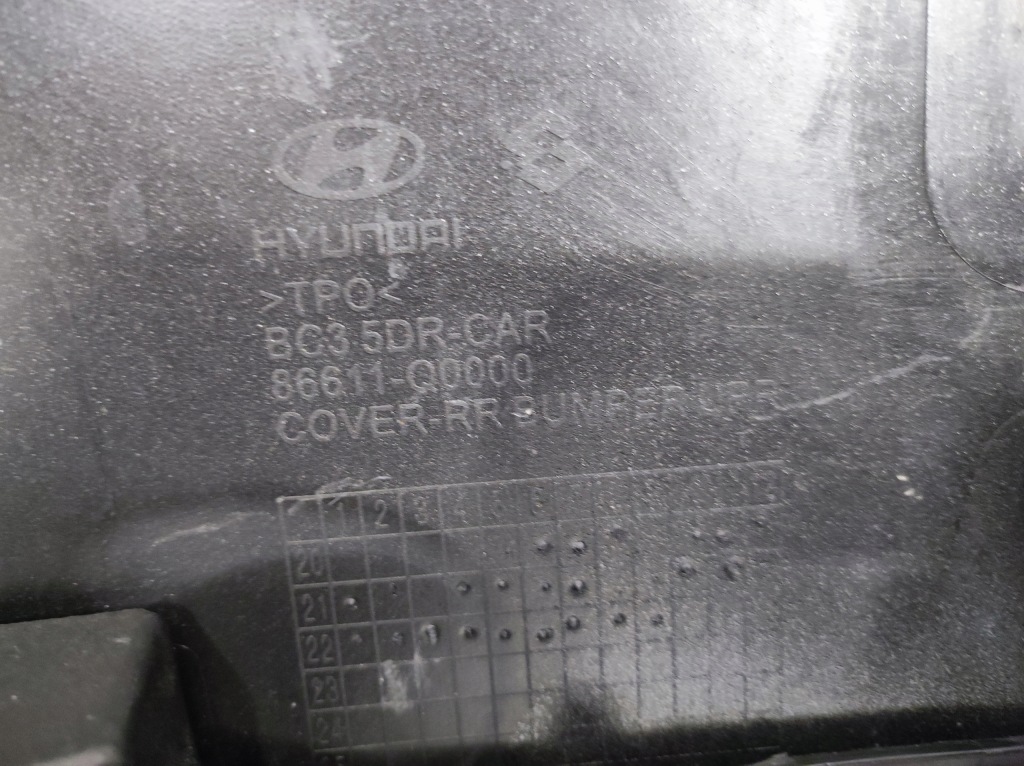 фото №8, Бампер задня задній hyundai i20 iii 86611-q0000 86612-q0000
