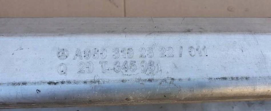 фото №9, Mercedes actros mp4 балка бампера бампер a9603102322