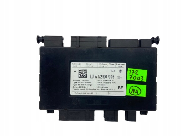 Купити Mercedes модуль блок керування a1729007003