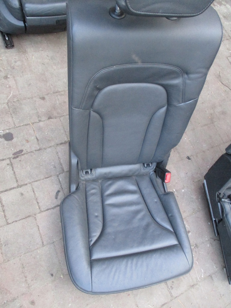 фото №12, Audi q5 8r сиденья левый комплект кожа czarna europa