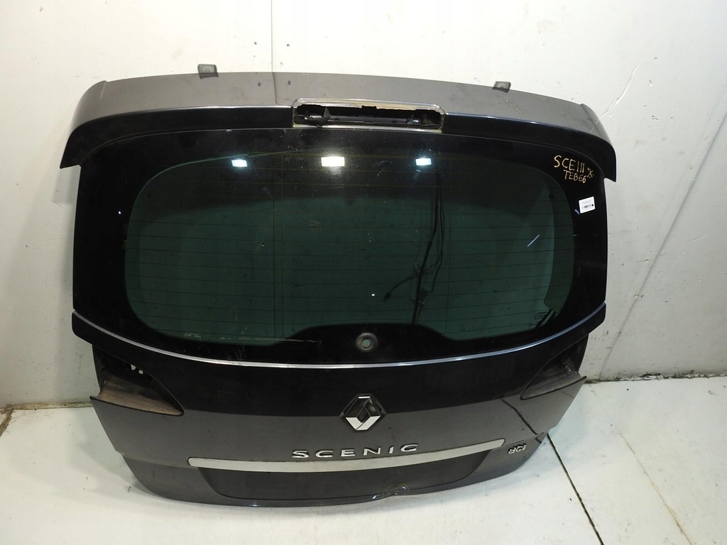 фото №10, Крышка багажника задняя задняя teb66 renault scenic iii