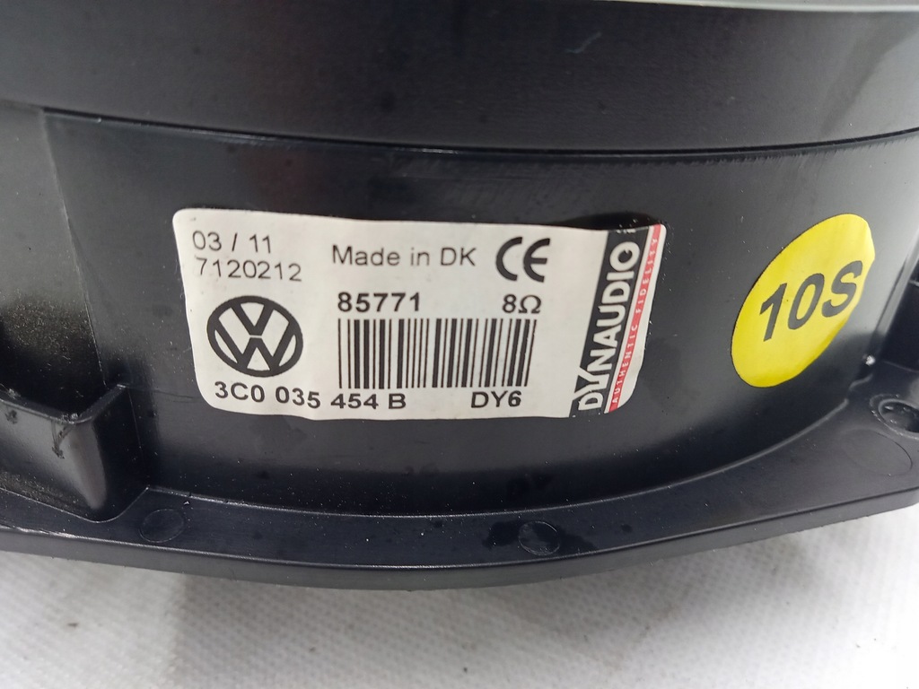 фото №12, Динаміки підсилювач dynaudio vw passat b6 b7 cc 3aa035456a 3c0035454b