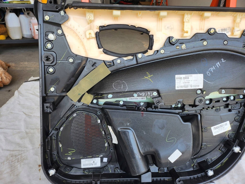 фото №9, Jeep compass ii обивка дверь левый перед