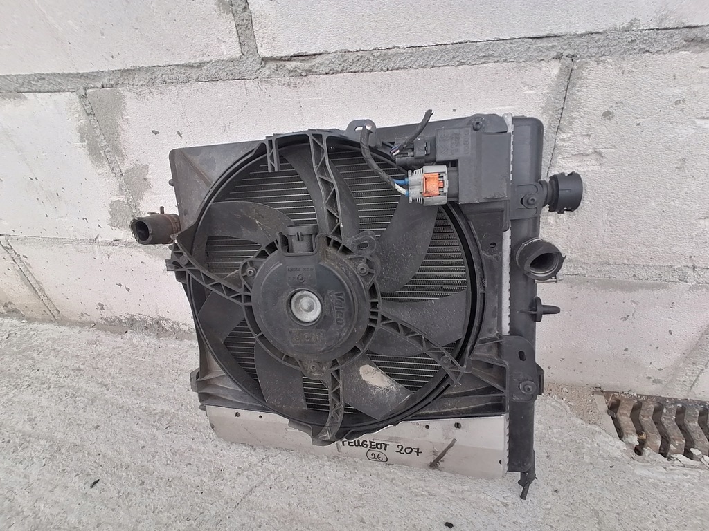 фото №9, Радіатор wody + вентилятор peugeot 207 lift 1.4b