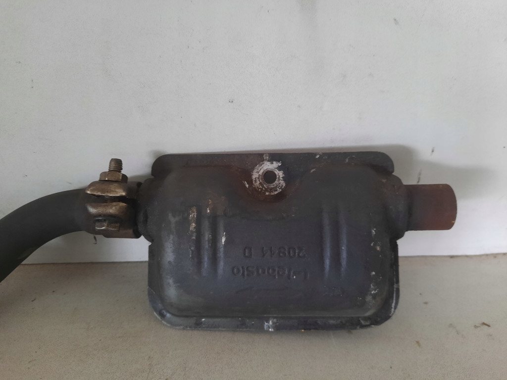 фото №3, Alfa romeo 166 труба выхлопная гаситель webasto 20844d