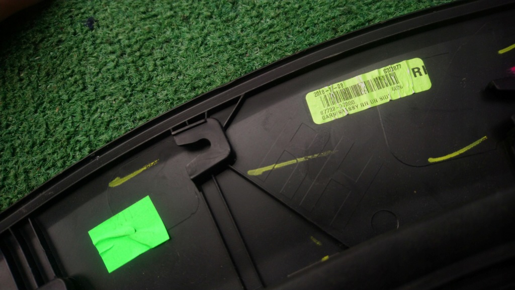 фото №12, Hyundai tucson iii 15- молдинг правая задняя na крыло