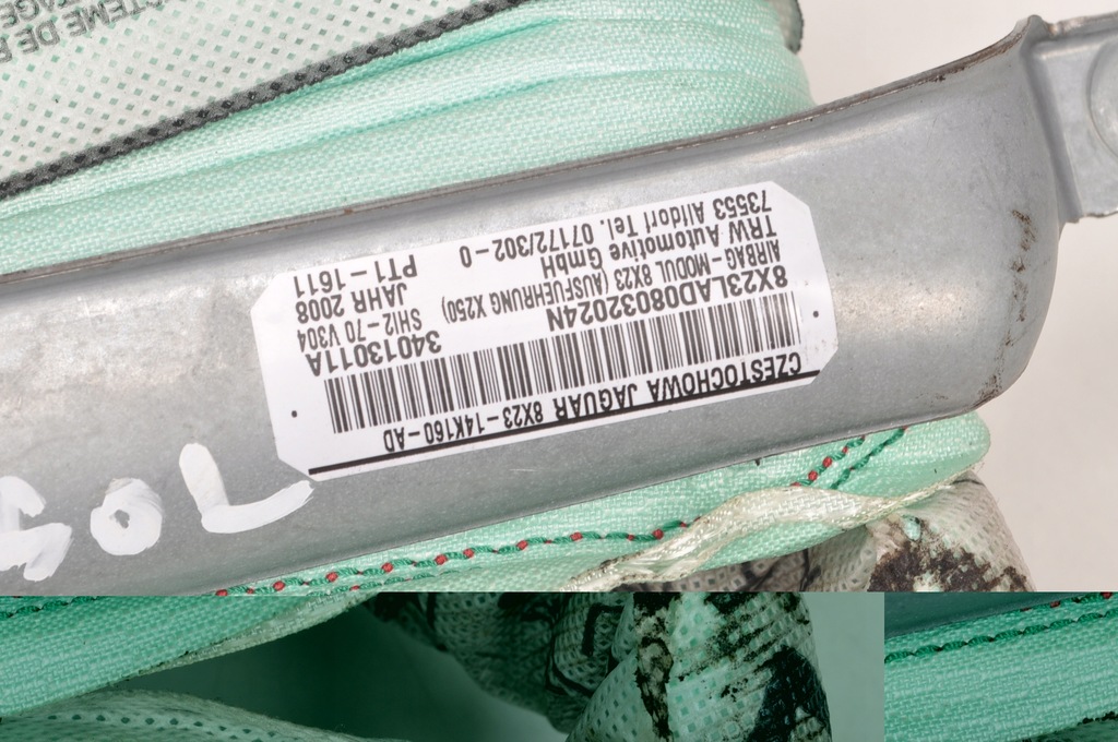 фото №6, Jaguar xf шторка безопасности подушка безопасности левая 8x23-14k160-ad