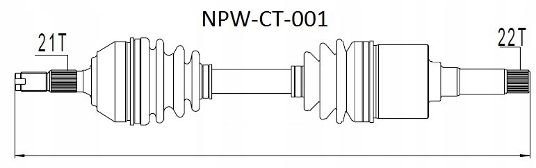 Купить Приводной вал приводная правая citroen saxo 96-03 ax 3 болты