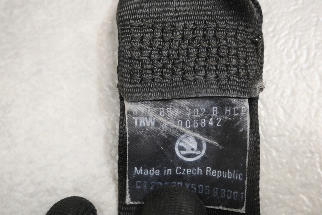 фото №5, Pas натяжитель правый перед skoda fabia i 6y 00-04