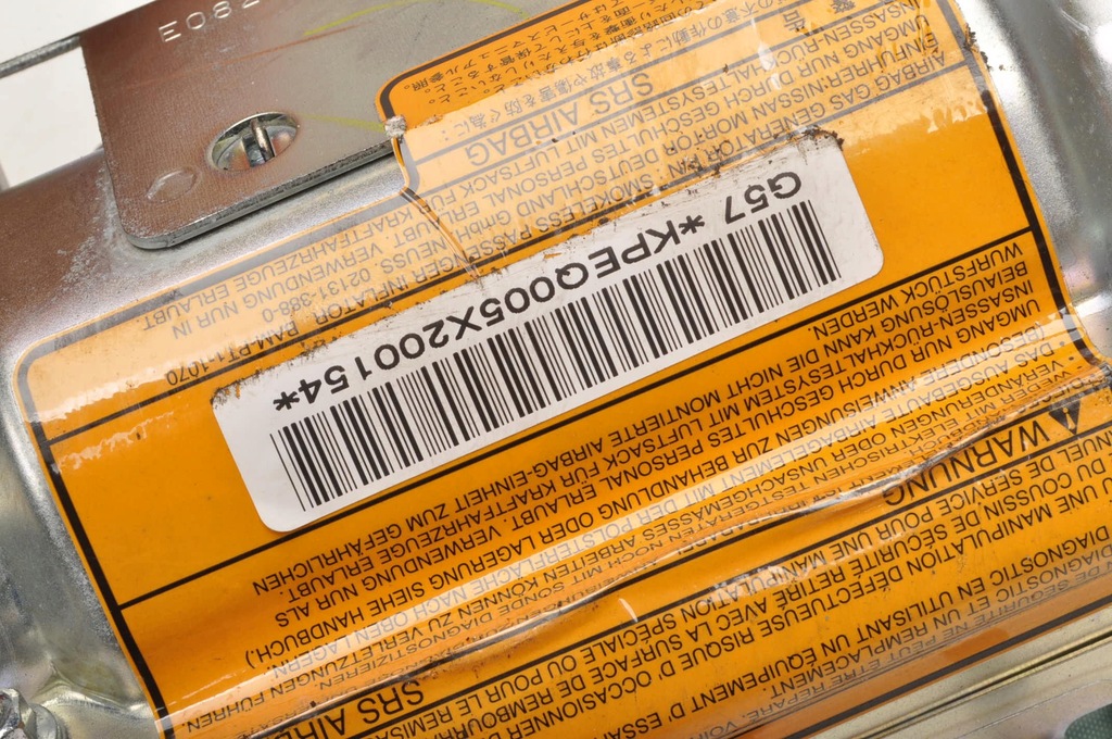 фото №5, Nissan x-trail t30 подушка подушка безпеки пасажира