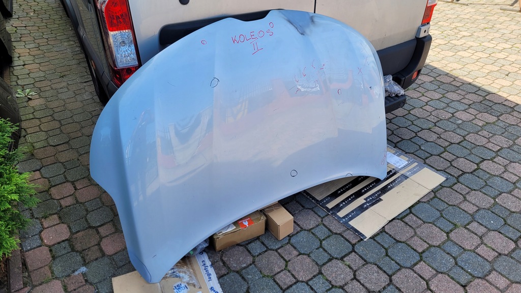 фото №8, Капот кришка двигуна renault koleos ii 2016- капот renault koleos 16-