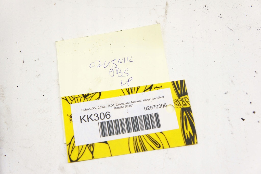 фото №5, Kk306 subaru xv i 2.0d датчик abs левый перед