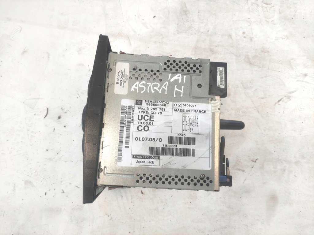 фото №3, Радіо opel astra iii h перевірений