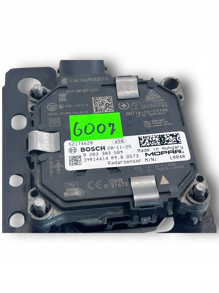 фото №3, Jeep compass радар distronic 52174628 m