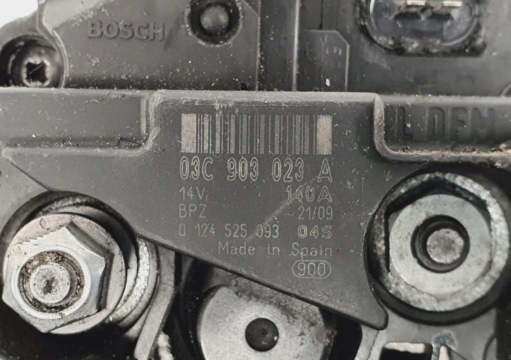 фото №7, Генератор vw golf vi 1.4 tsi 03c903023a