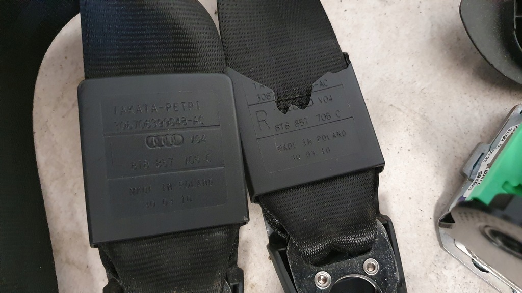 фото №14, Audi a5 8t консоль подушки безопасности ремни комплект