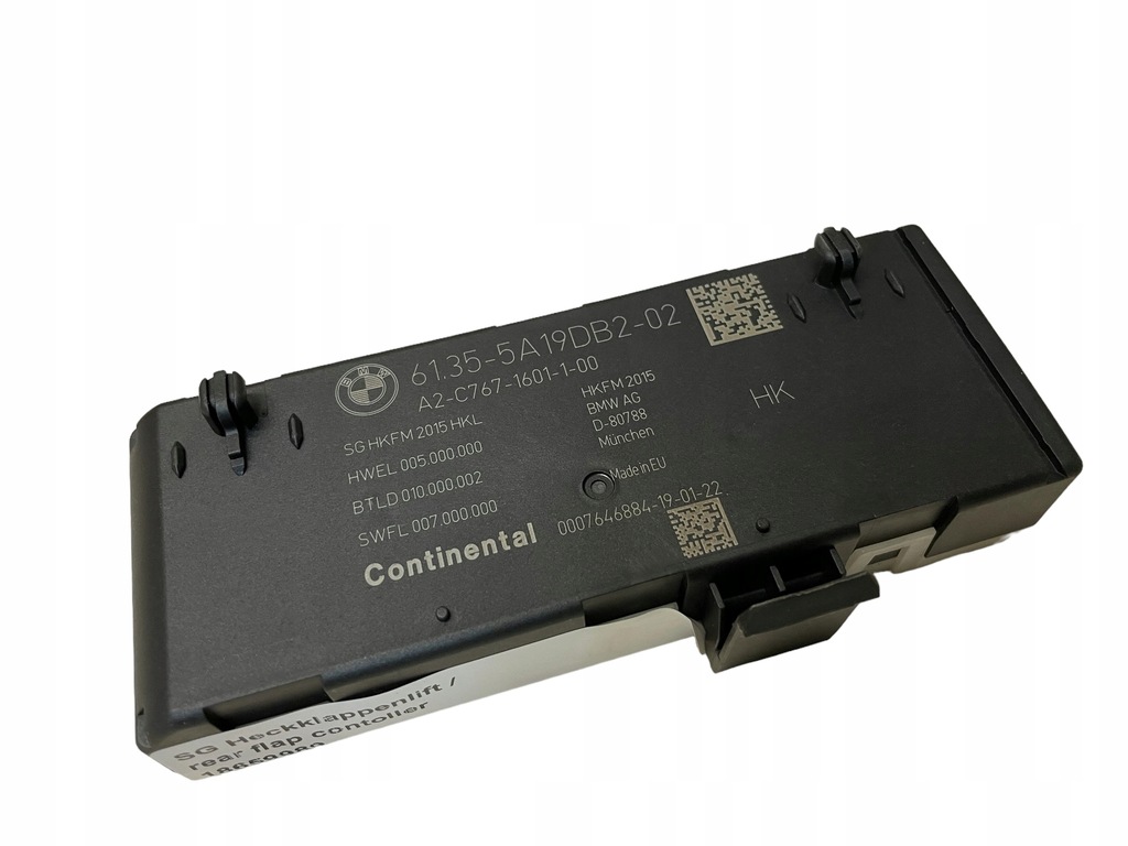 фото №10, Амортизатори привід кришки багажника електричний + модуль kpl bmw i4 g26 2022r