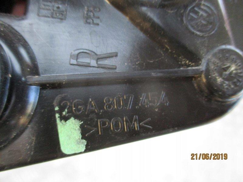 фото №2, Направляющая бампера 2ga, 2ga807454, vw t-roc, правый задняя