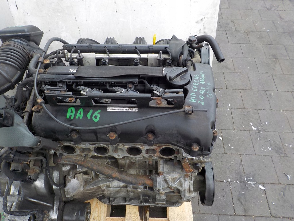 фото №7, Kia carens iii 09r 2.0 16v cvvt 144km двигун g4ka kompletny film