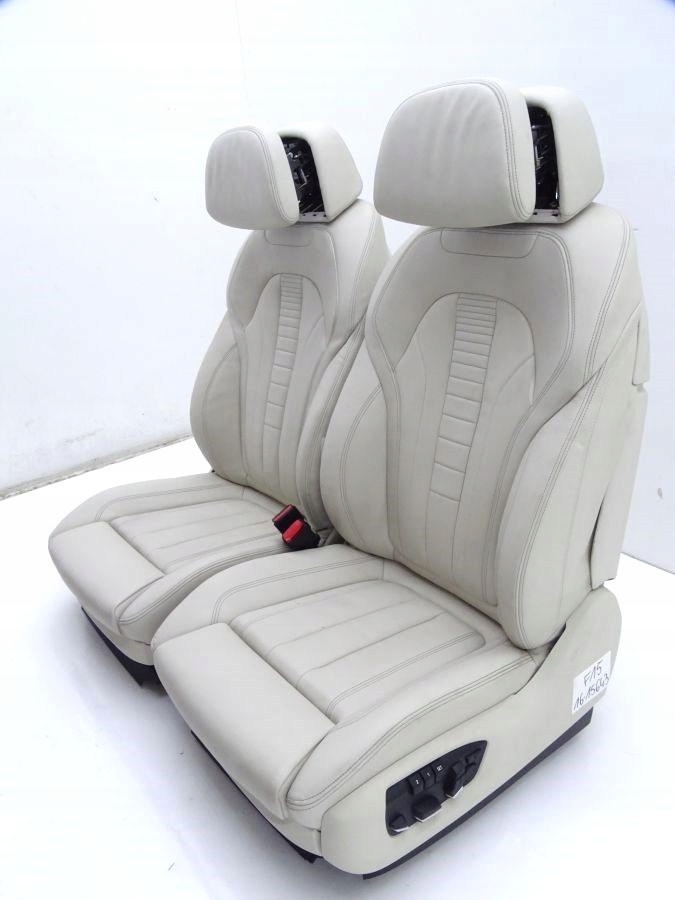 фото №6, Bmw x5 f15 13-18 сидіння комфорт заднє сидіння бежева шкіра europa 5 осіб 1000km