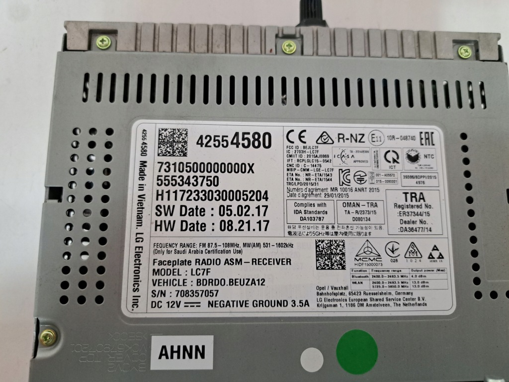 Opel adam / corsa e радіо автомобільні 555343750 Доставка