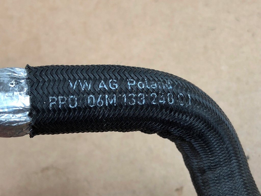 фото №10, Труба шланг 06m133240cj датчик 06h906052a audi a4 a5 a6 a7 q8 vw touareg