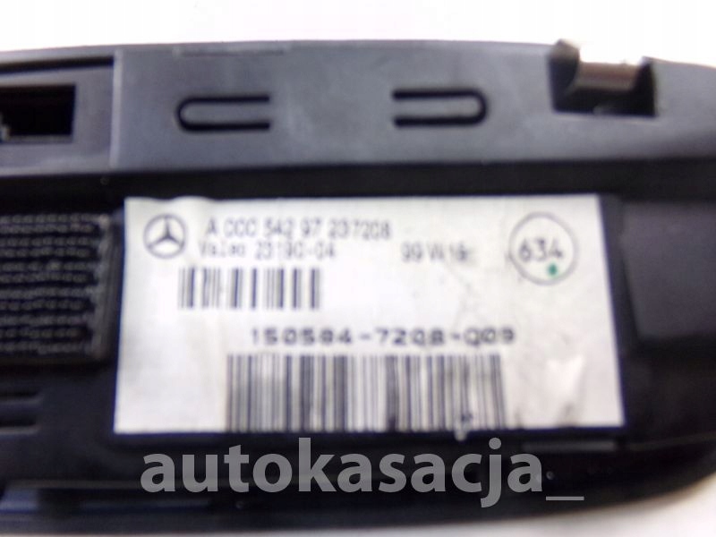 фото №5, Mercedes s w220 дисплей панель pdc 0005429723