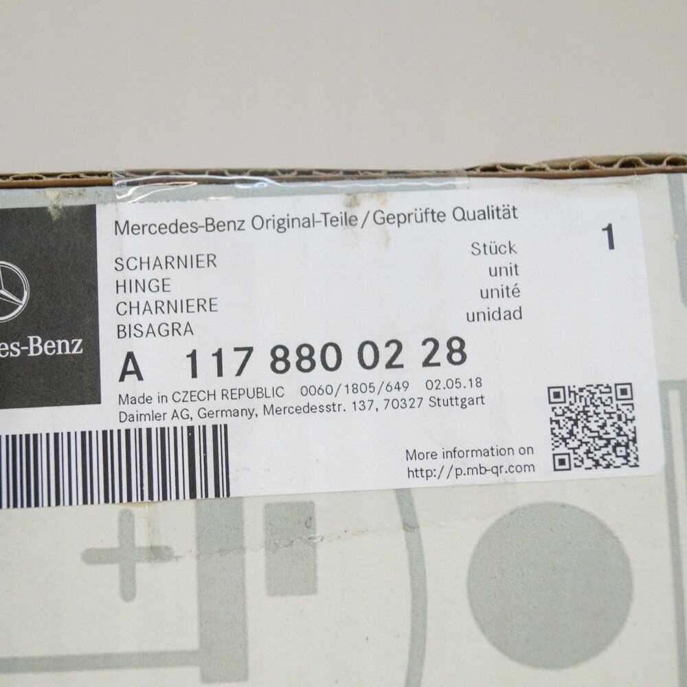 фото №8, Mercedes benz cla c117 капот bonnet hinge правый сторона a1178800228