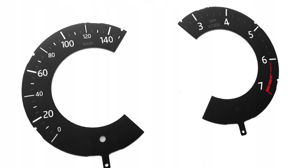 фото №1, Land rover range rover velar тормозные диски спидометра приборы приборы км/ч skala eu