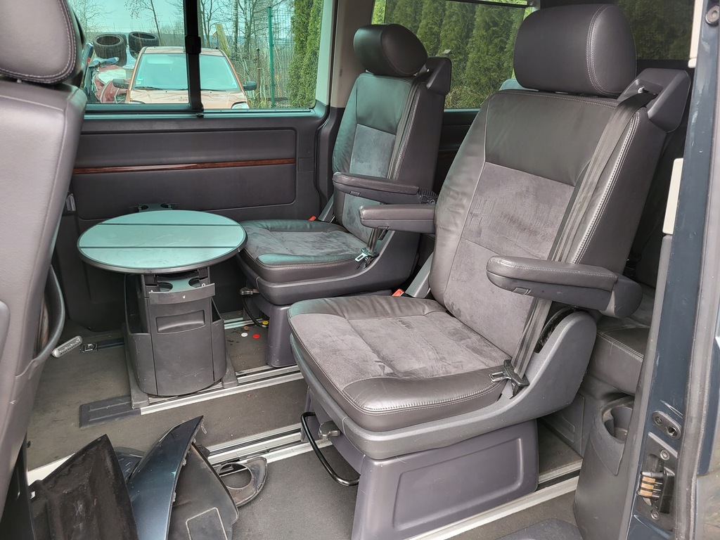 фото №10, Vw t5 t6 multivan caravelle сидіння сидіння перед салон рейки алькантара