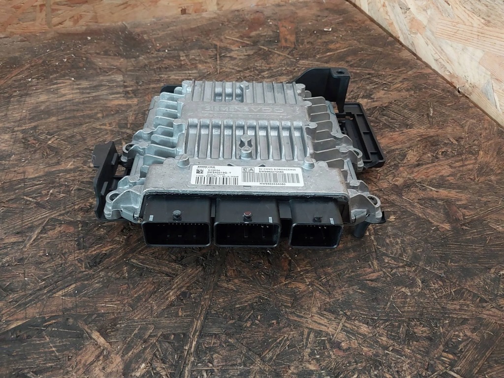 фото №8, Блок управления двигателя peugeot 407 2.0 hdi 9662273480