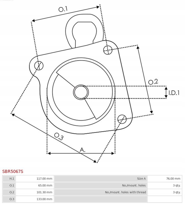 фото №6, Кришка стартер, карбюратора as-pl sbr5067s