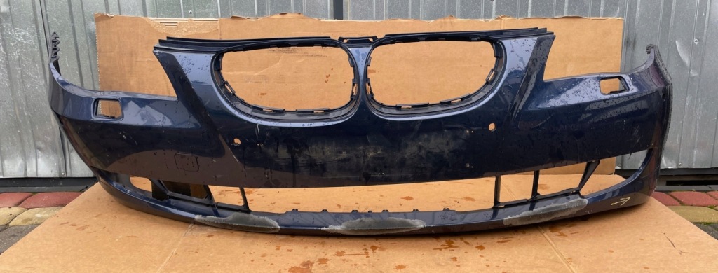 фото №1, Бампер перед bmw 5 e60 e61 ксенон голый lift