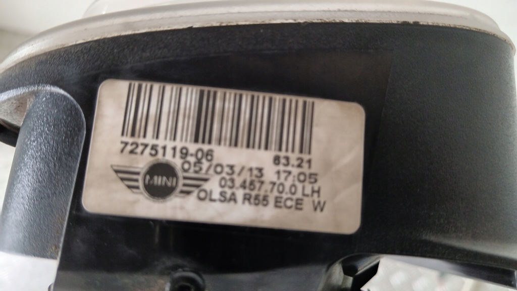 фото №9, Лампа задняя mini clubman r55 lift 11-14 7275120 оригинал europa ładna правая