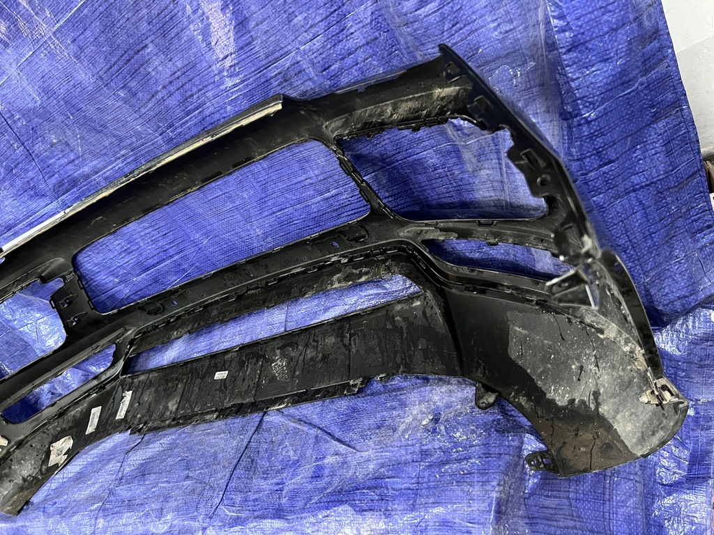 фото №6, Porsche cayenne 9y0 18- бампер передній