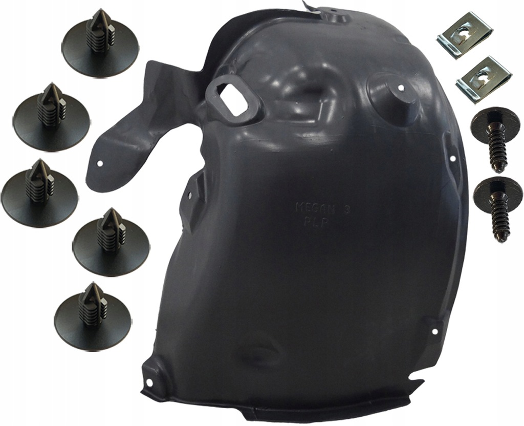 фото №1, Renault megane 3 з 2008-2016 підкрилок ліва кліпси