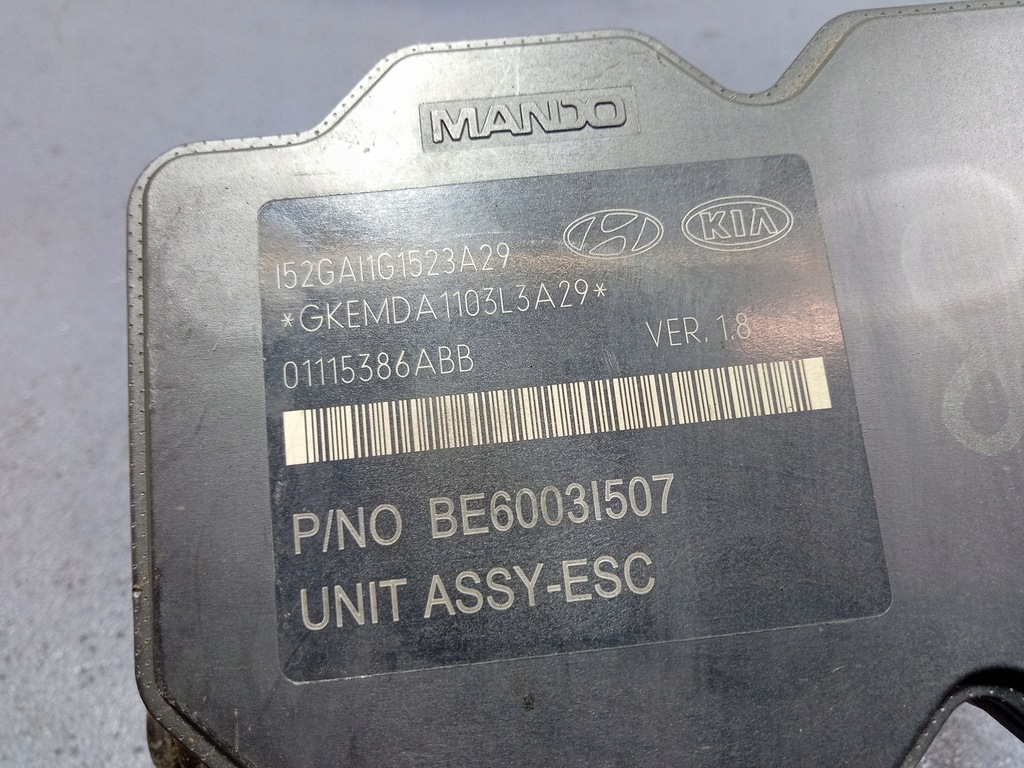 фото №5, Hyundai i40 1.7 cdri насос abs 58920-3z570 hx27