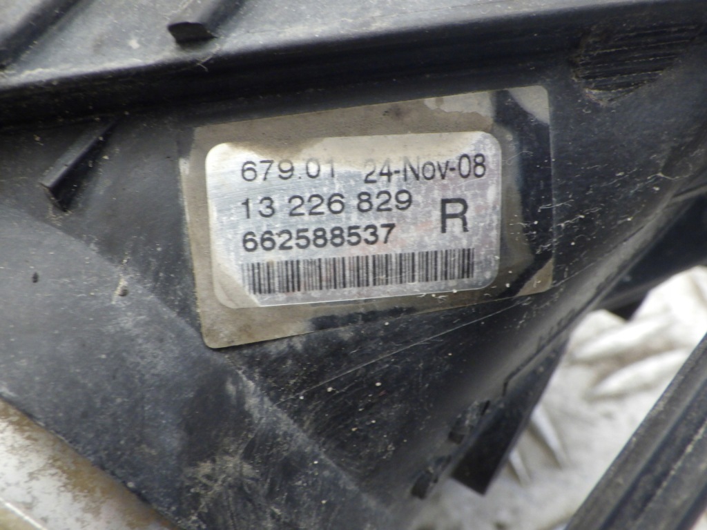 фото №2, Протитуманна фара правий opel insignia 662588537